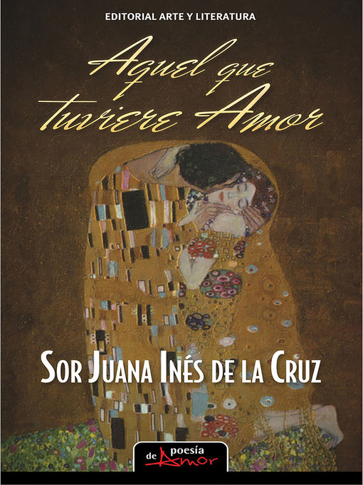 Cover of Aquel que tuviere amor